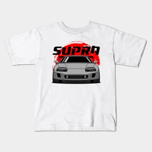 JDM Silver Supra Kids T-Shirt